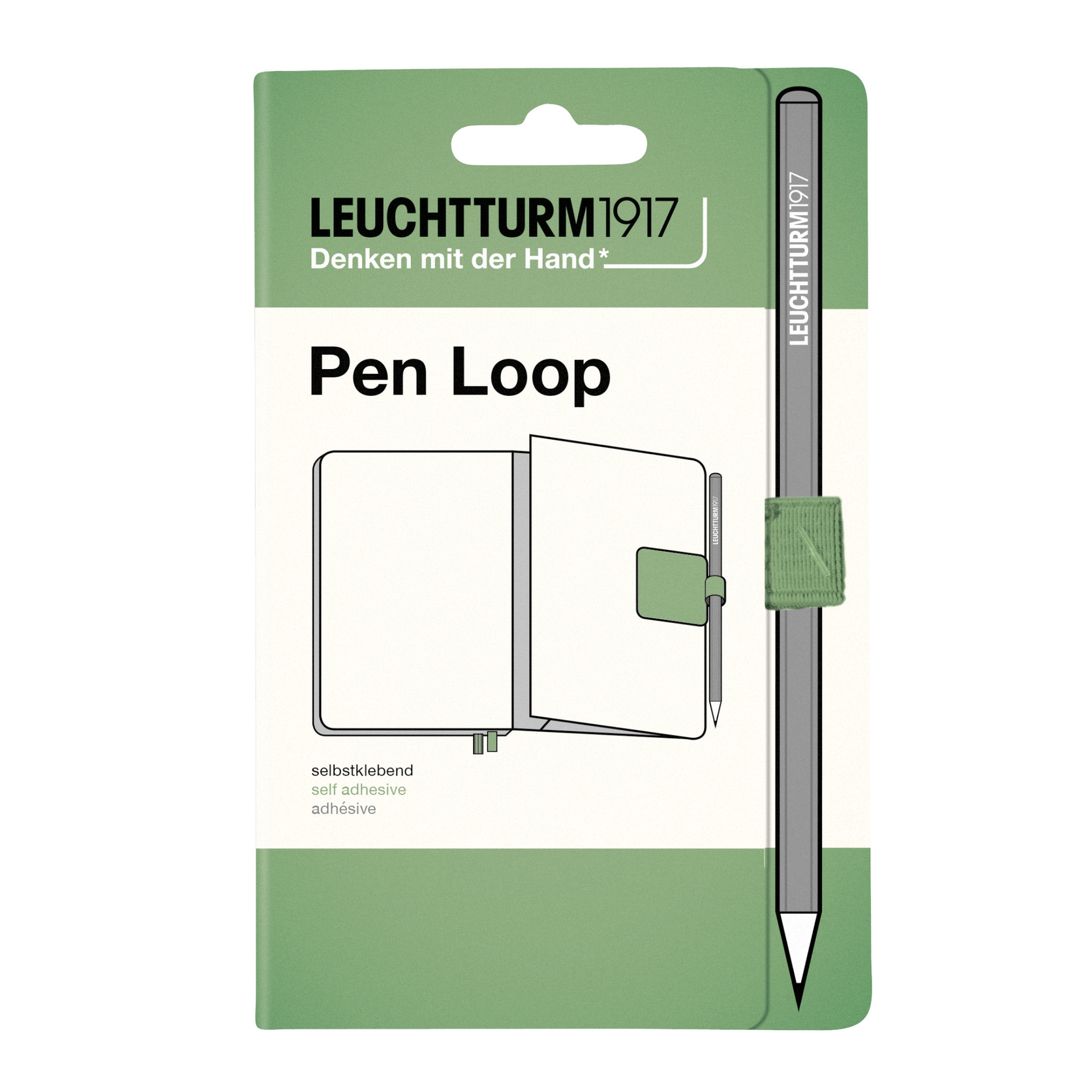 L0 – Pen Loops Sage – ephemera: invitations, stationery